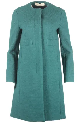 MARNI TWEED WOOL BLEND COAT IT 38 UK 6