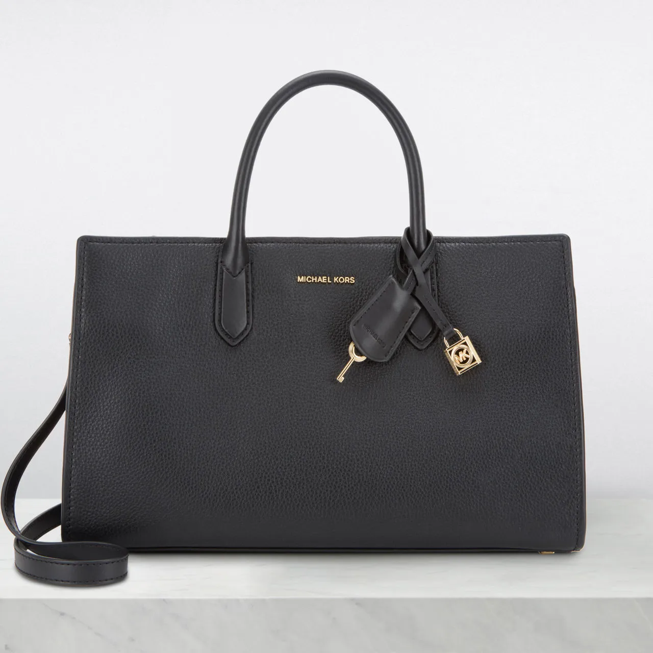 MICHAEL MICHAEL KORS Scarlett Medium Tote Bag - Black