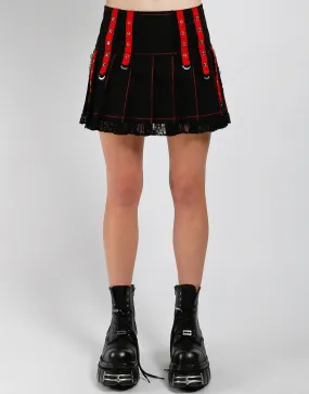 Midnight Skirt Black/Red