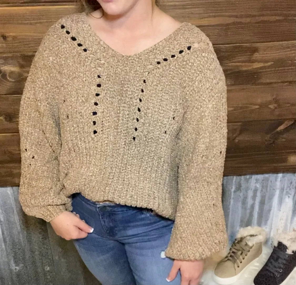 Mocha Sweater (Medium)