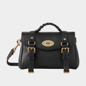 MULBERRY The Sustainable Edit Alexa Mini Satchel - Black