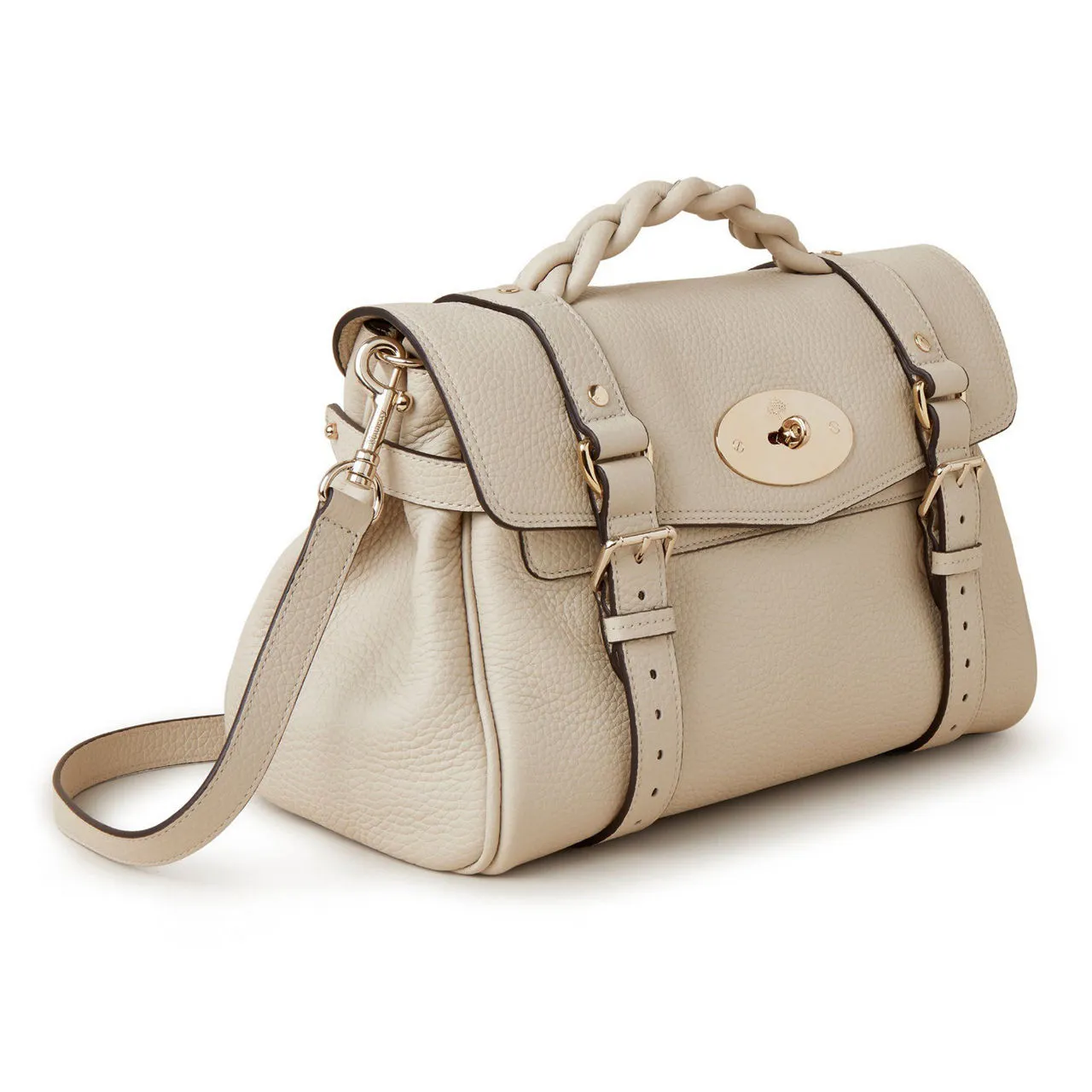 MULBERRY The Sustainable Edit Alexa Satchel - Chalk