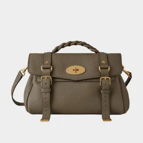 MULBERRY The Sustainable Edit Alexa Satchel - Linen Green