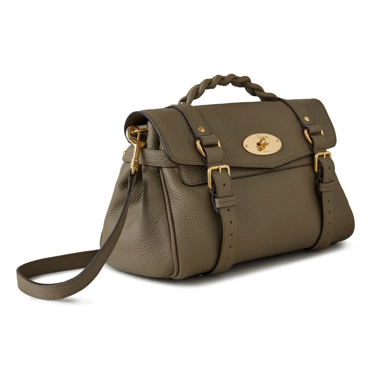 MULBERRY The Sustainable Edit Alexa Satchel - Linen Green