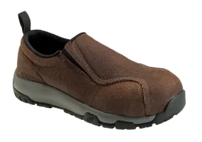 Nautilus Mens Brown Leather Comp Toe 1657 ESD Work Shoes