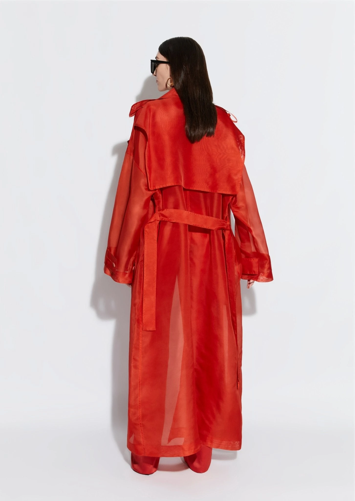 --Organza Trench-