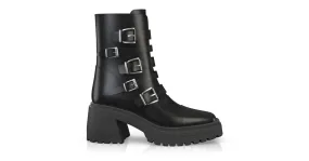 Platform Combat Ankle Boots 58864