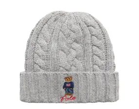 Polo Ralph Lauren Recycled Cable Bear Knit-Cuff Beanie