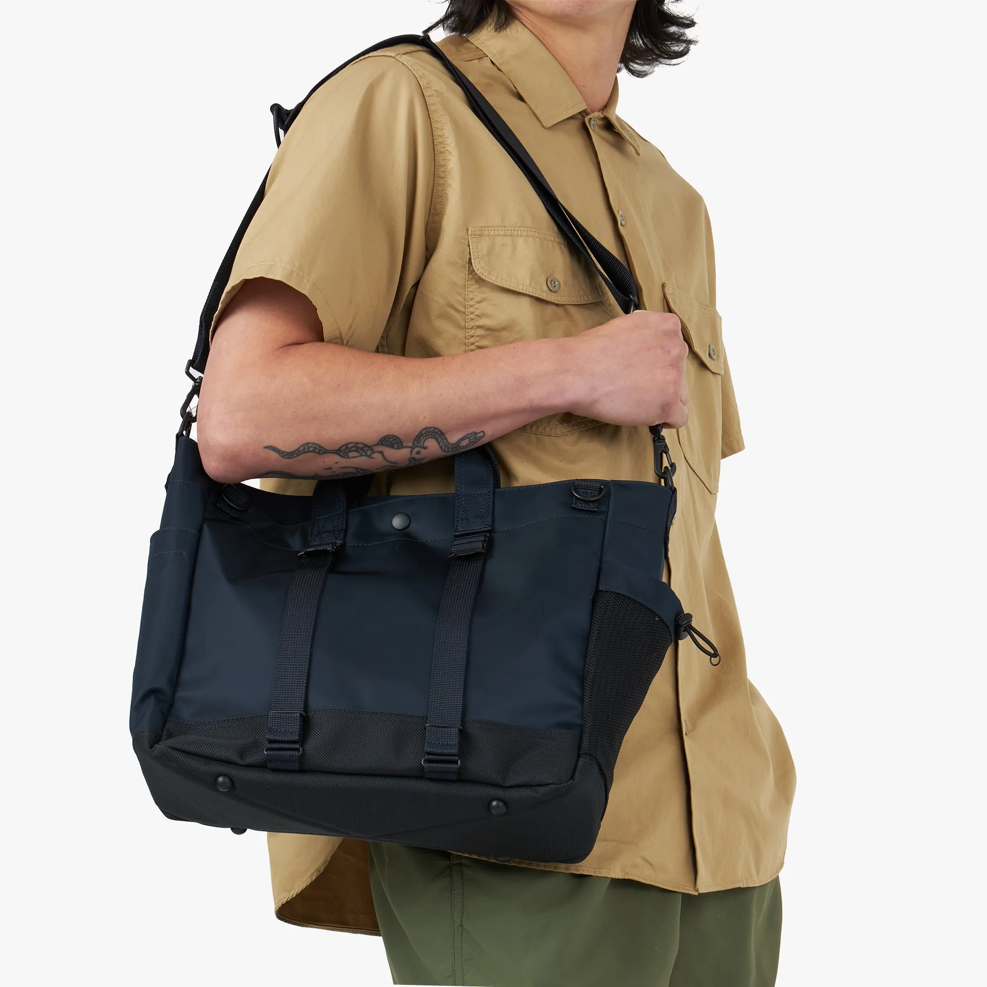 PORTER Ride 2Way Tote Bag / Navy Blue