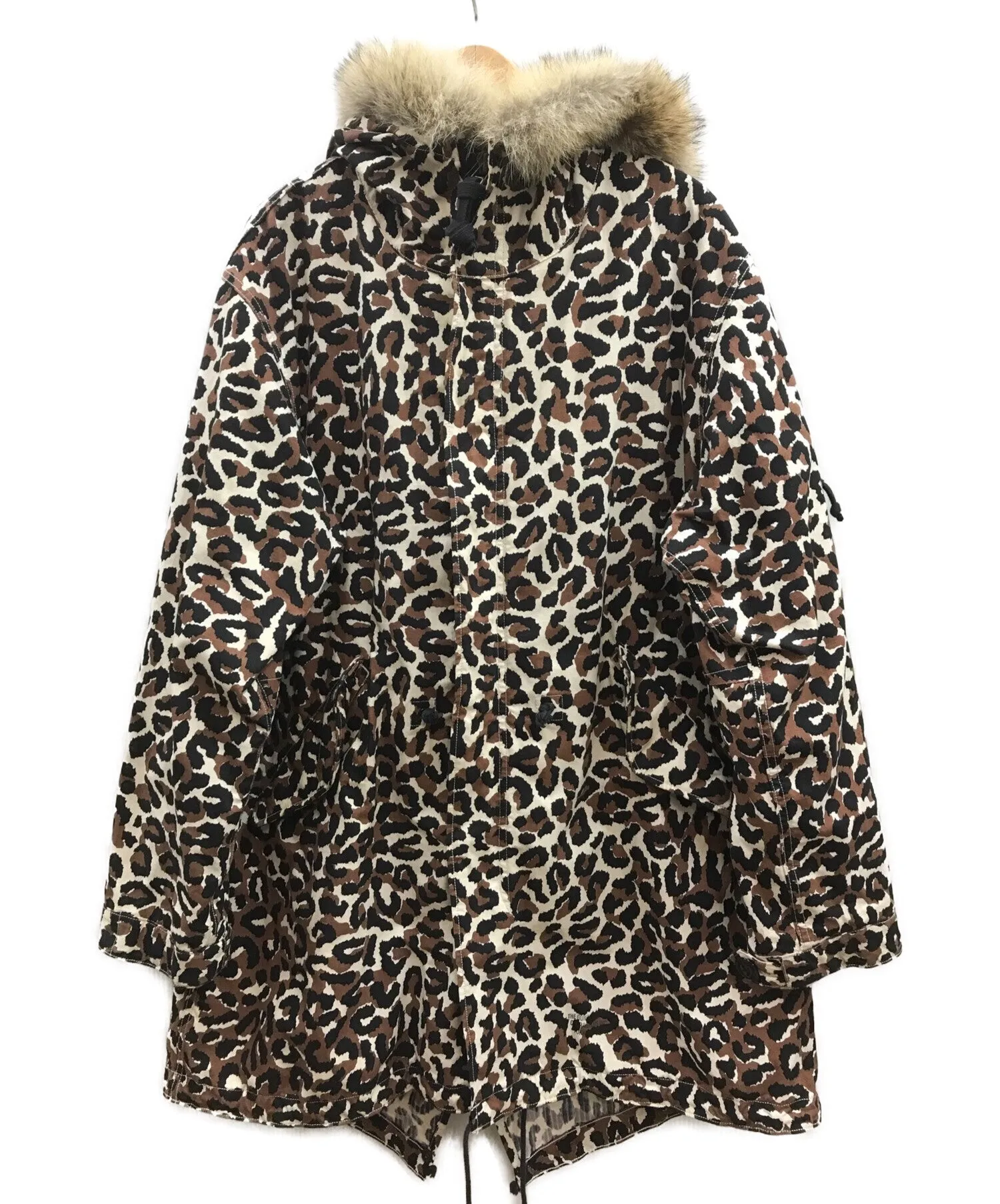 [Pre-owned] WACKO MARIA M-1948 Leopard Mod Coat M-48/Hooded Coat/