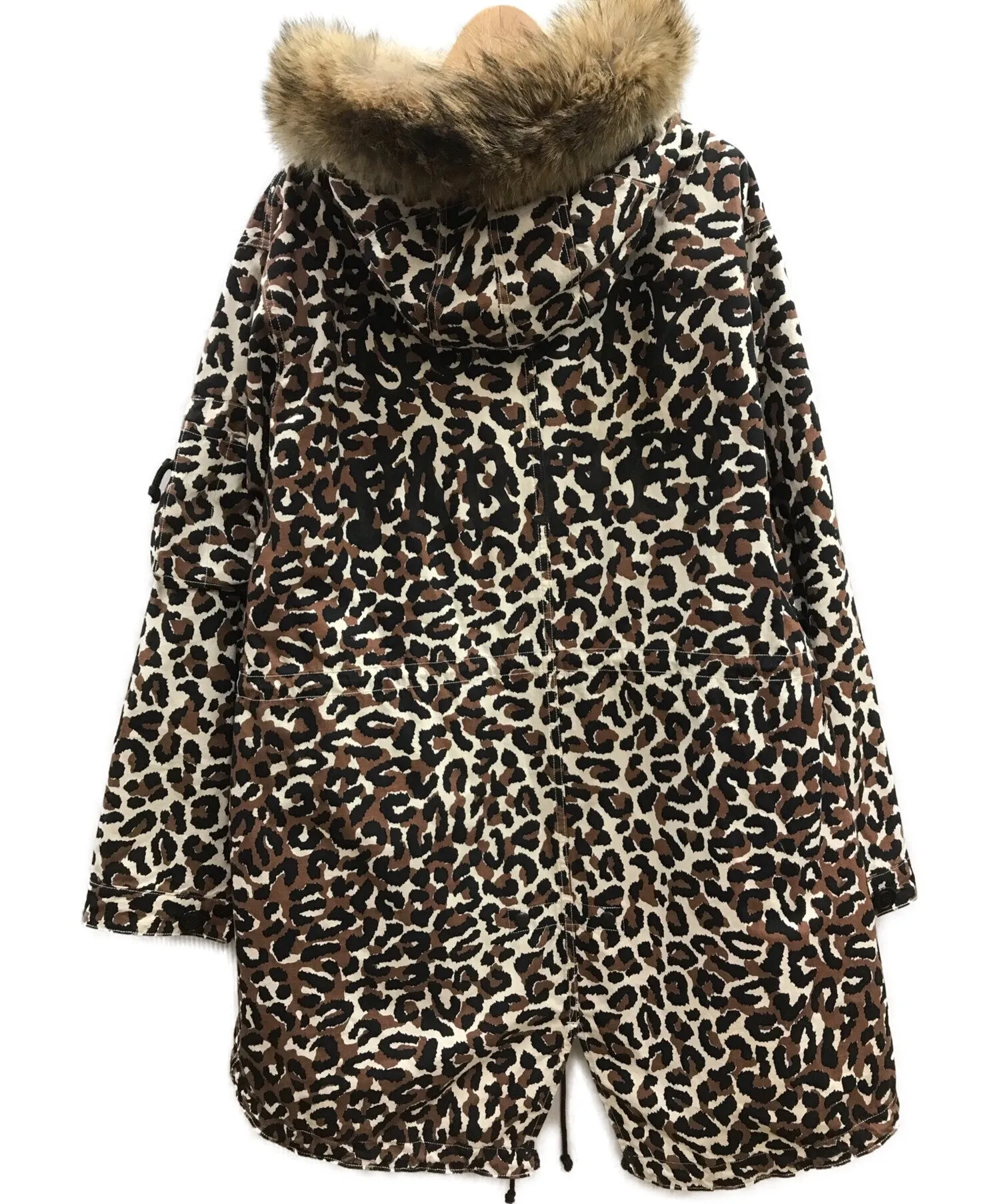 [Pre-owned] WACKO MARIA M-1948 Leopard Mod Coat M-48/Hooded Coat/