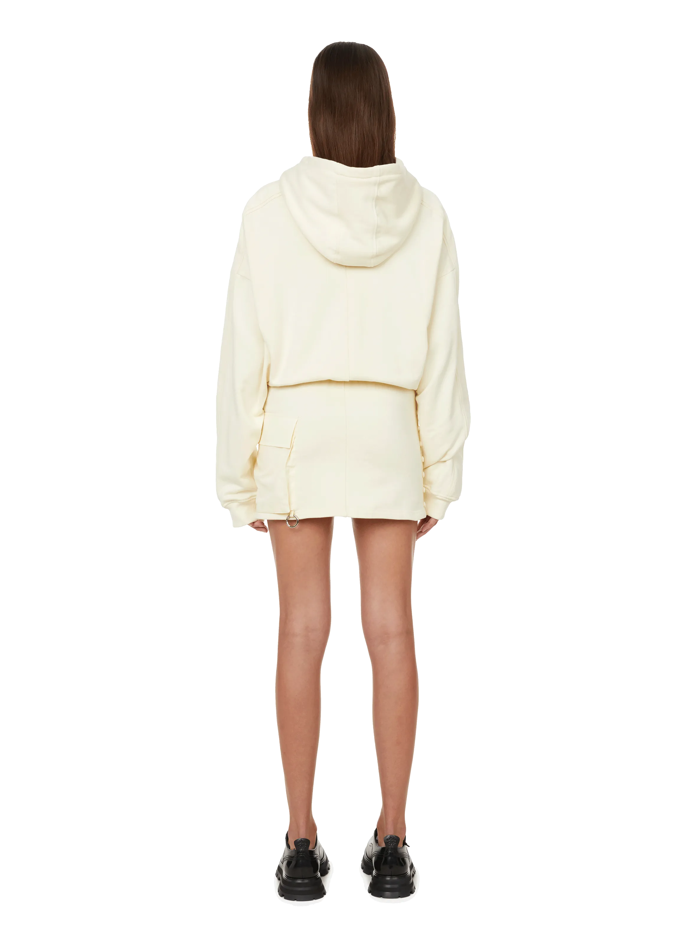 Private policy  Cotton sweater dress - Beige