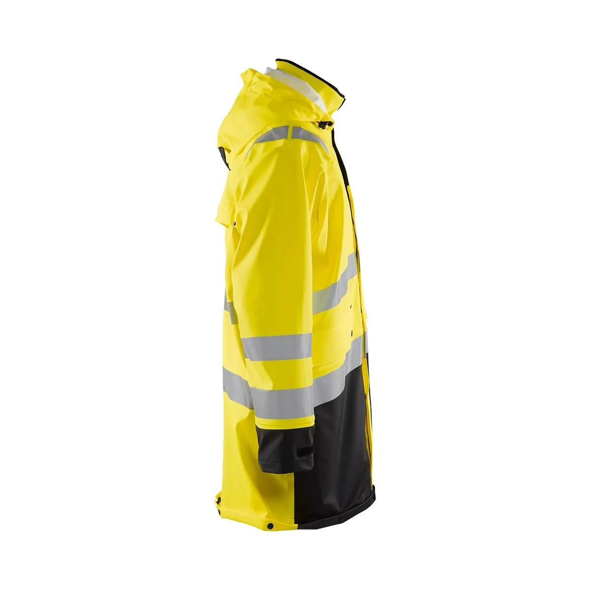 Rain Coat High Vis Level 2 4306 High Vis Oranje/Marine - Blåkl&