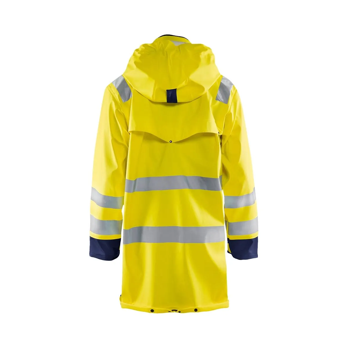 Rain Coat High Vis Level 2 4306 High Vis Oranje/Marine - Blåkl&