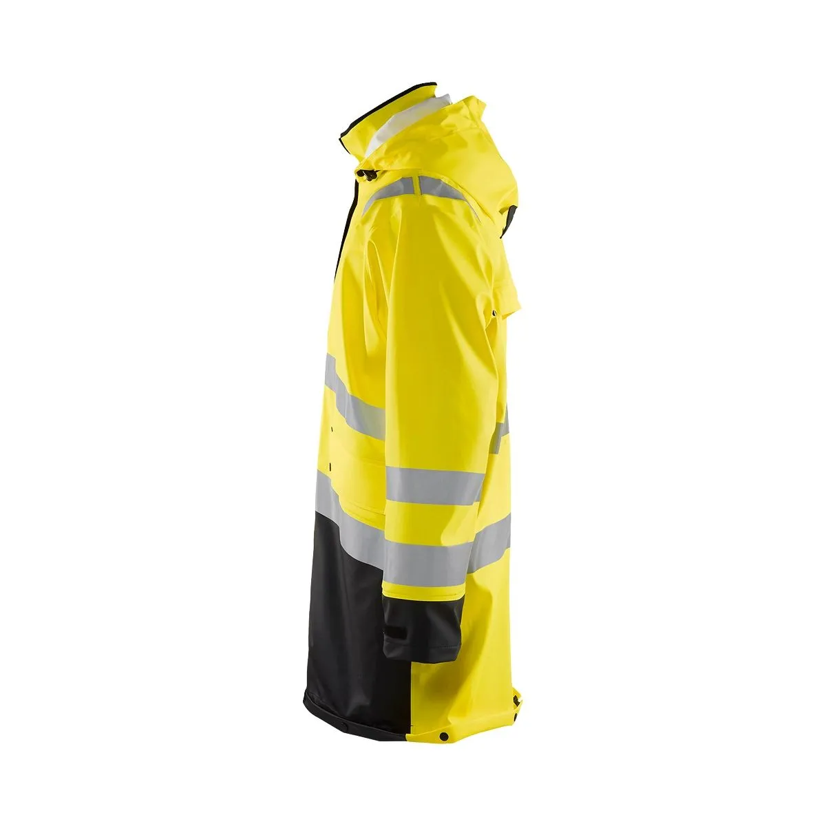 Rain Coat High Vis Level 2 4306 High Vis Oranje/Marine - Blåkl&