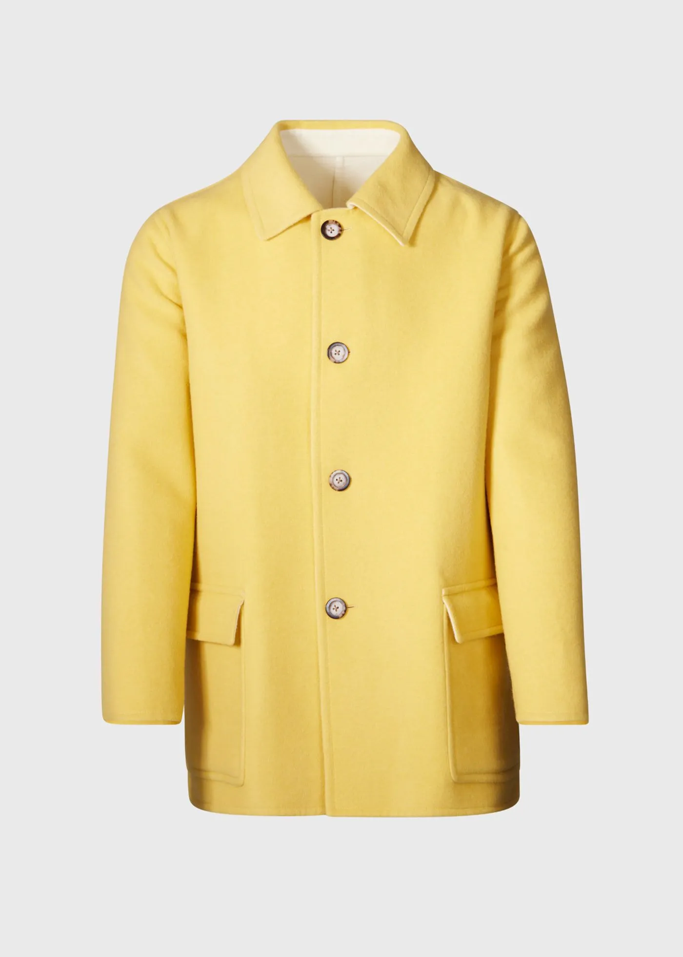 Reversible Double Face Cashmere Coat