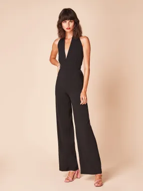 Rosa Deep V Neck Jumpsuit