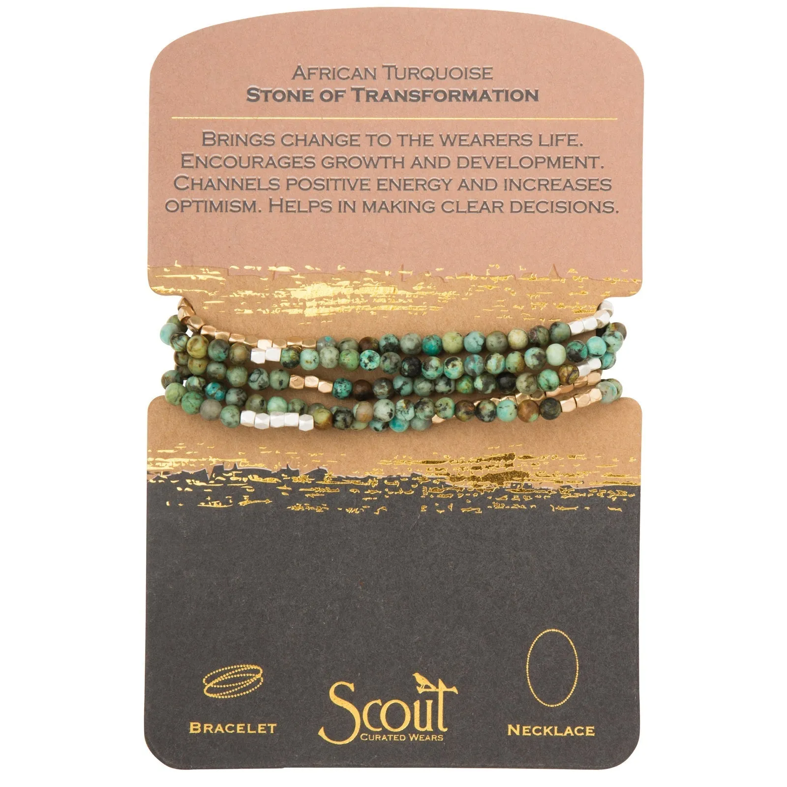 Scout Stone Wrap Bracelet