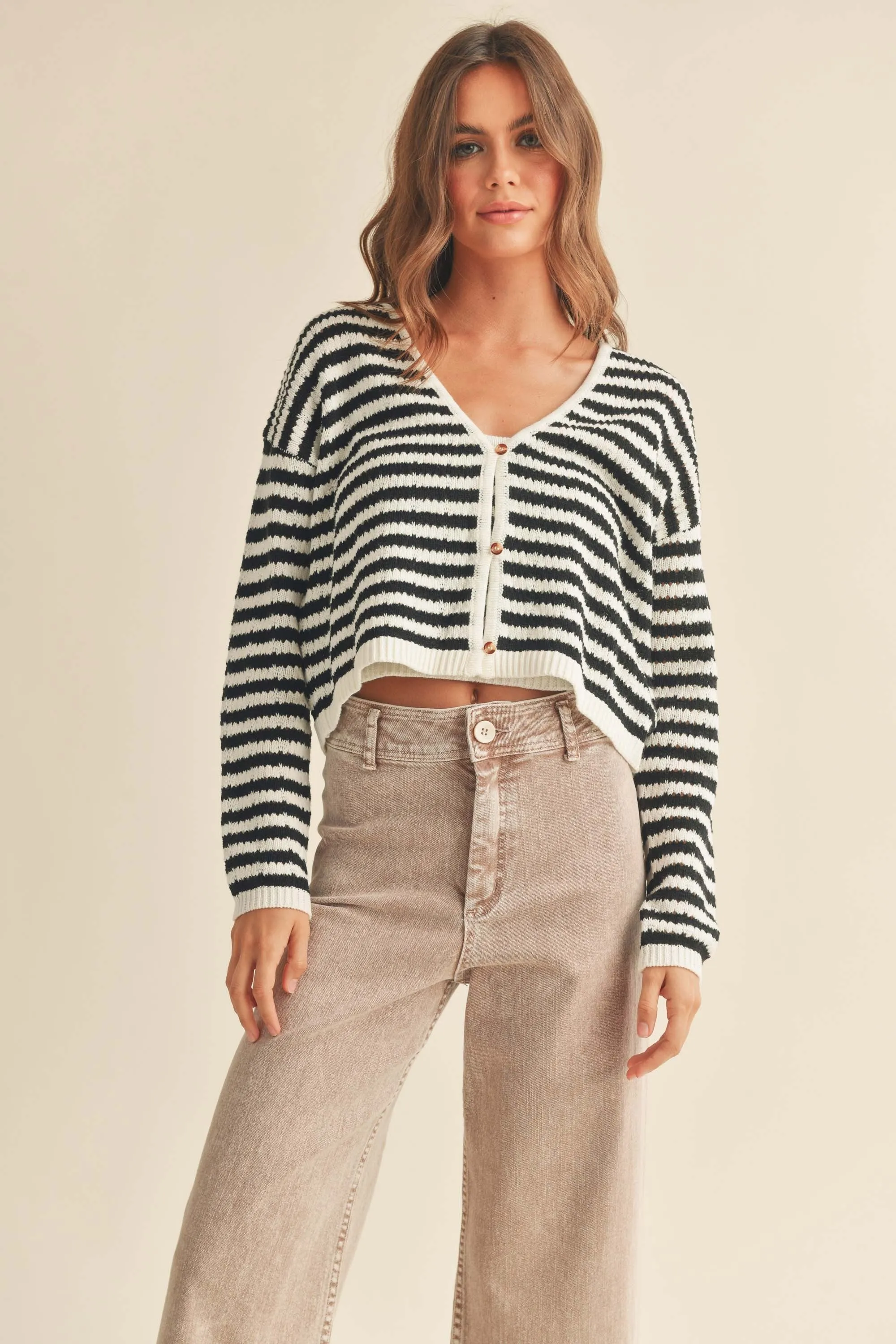 Sevilla Stripe Cardigan