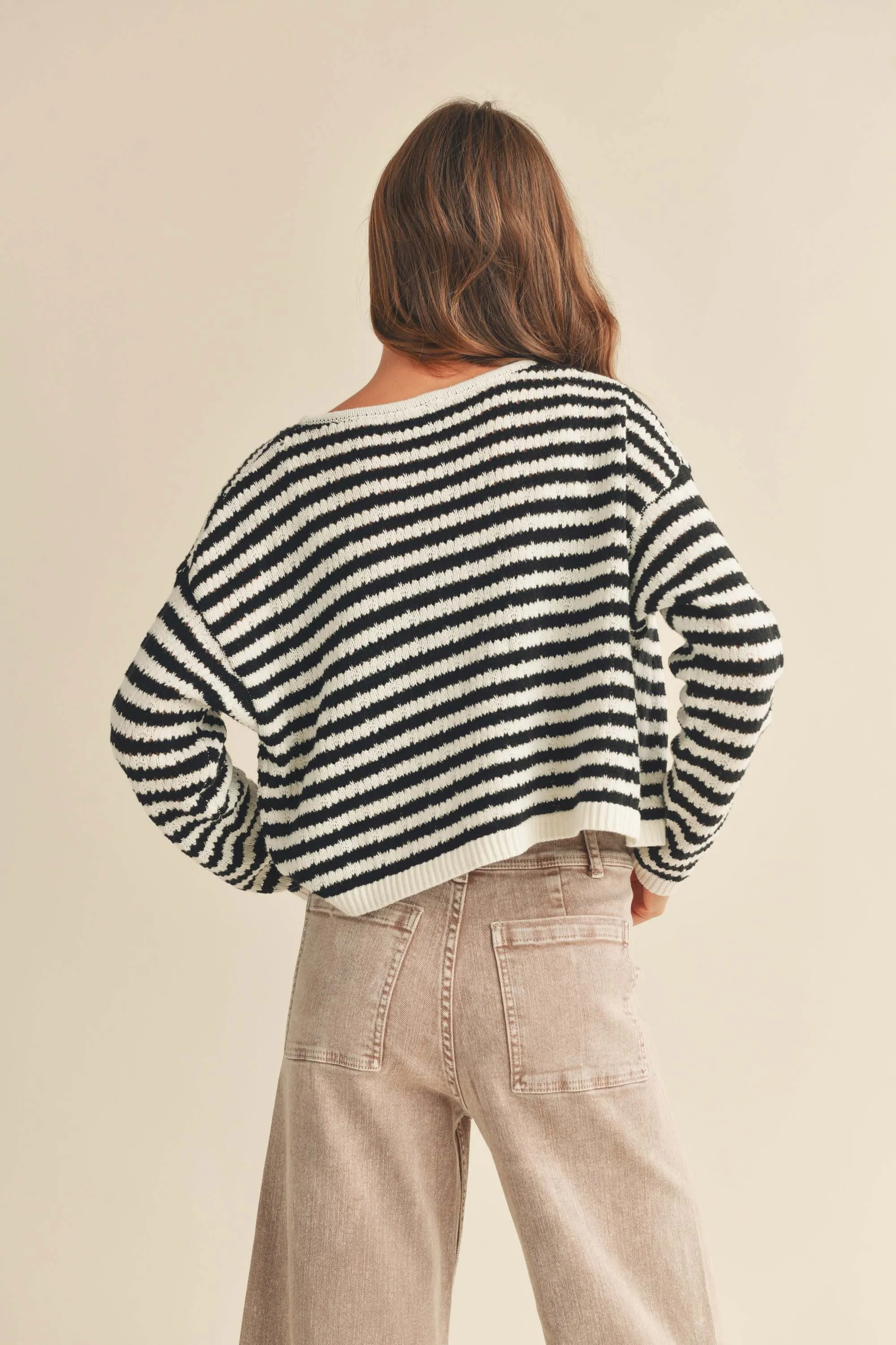 Sevilla Stripe Cardigan