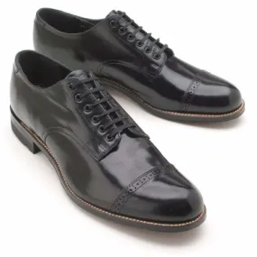 Stacy Adams Men's Madison Black Cap Toe Oxfords