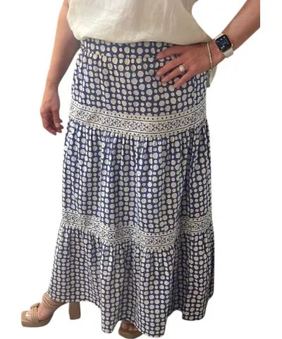 Starkx Lona Skirt In Dot Print