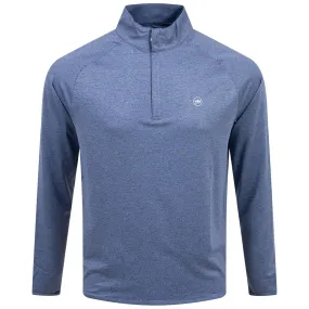 Stealth Tailored Fit Performance Quarter Zip Blue Pearl - SS24