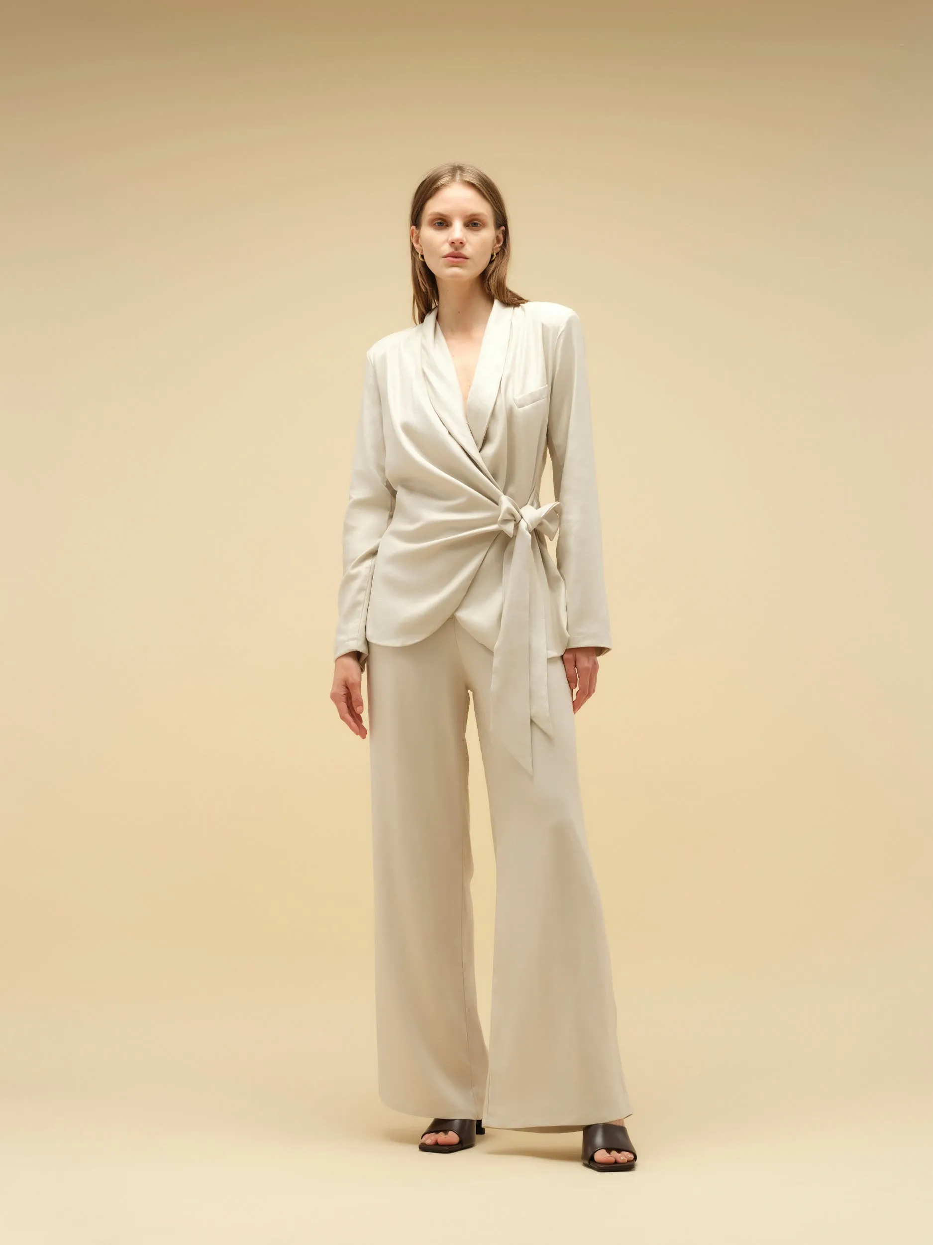 Tailored pants Linen