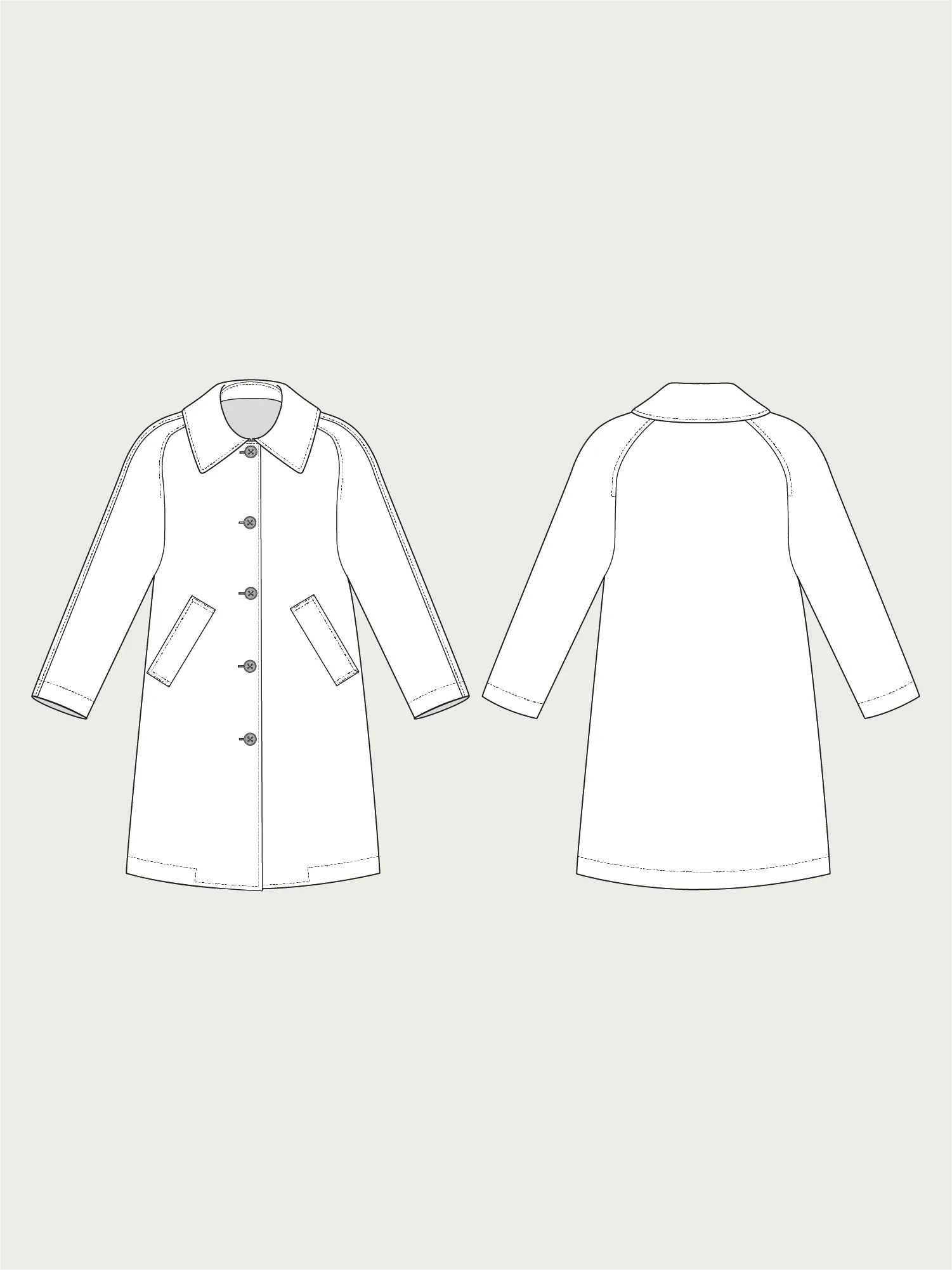 The Assembly Line Car Coat