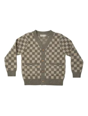 The Boys Cardigan by Rylee + Cru - Check - BABY