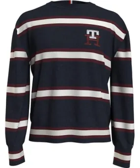 Tommy Hilfiger Mens Wool Crewneck Crewneck Sweater