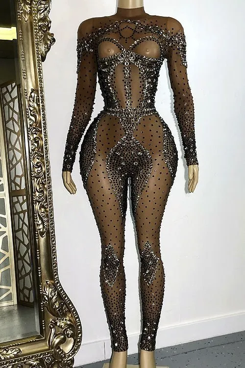 Vonda Diamante Bodysuit