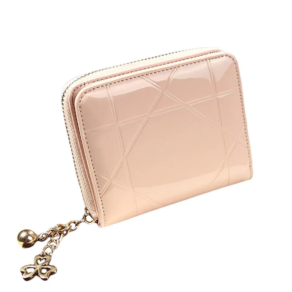 Women Wallet Clutch Wallet Case Phone Purse Short Small Fresh Small Bag Carteira Femininas Card Holder