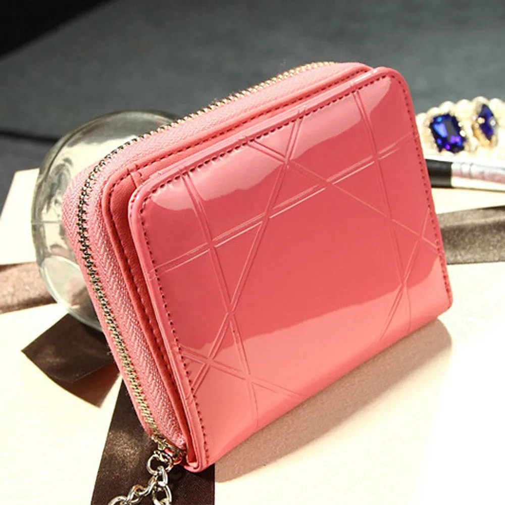 Women Wallet Clutch Wallet Case Phone Purse Short Small Fresh Small Bag Carteira Femininas Card Holder