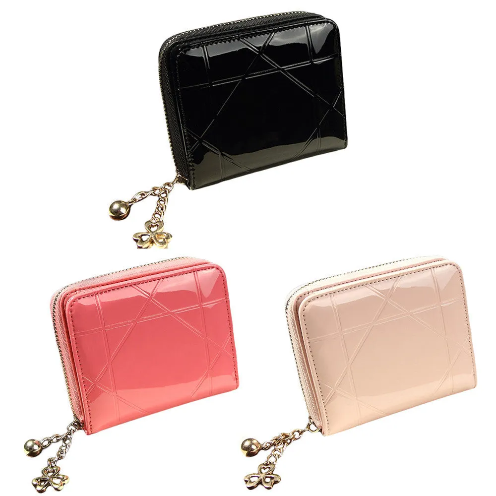 Women Wallet Clutch Wallet Case Phone Purse Short Small Fresh Small Bag Carteira Femininas Card Holder