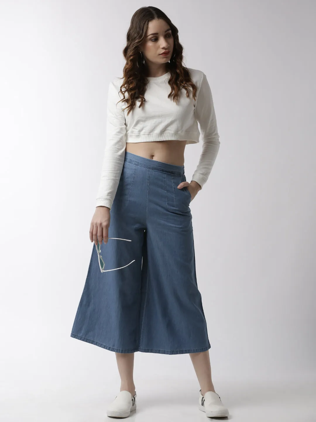 Women’s Culottes Ice Blue