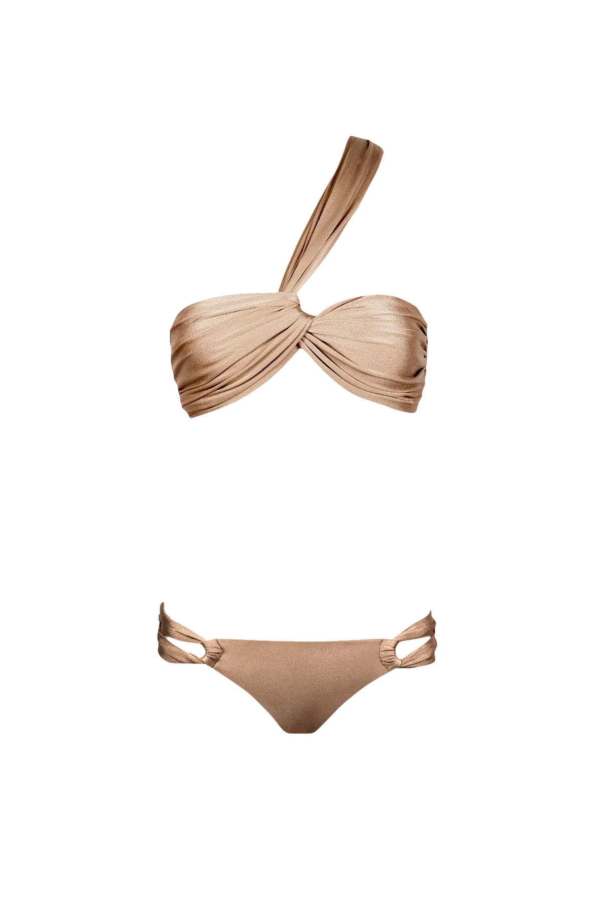 Wrap Bikini in Bronze - Top